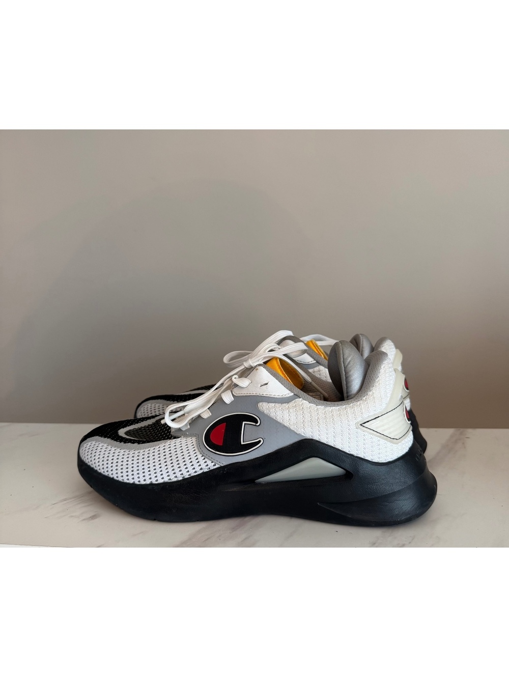 Champion Acela Speed Men’s Sneakers Size 8.5 (EU 42) – White/Grey/Black
